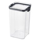 Ver imagem 3 de Pote Hermetico Conserva Veda Tampa Armazenamento 1300ml Acrilico Transparente Cozinha Armario Alimen