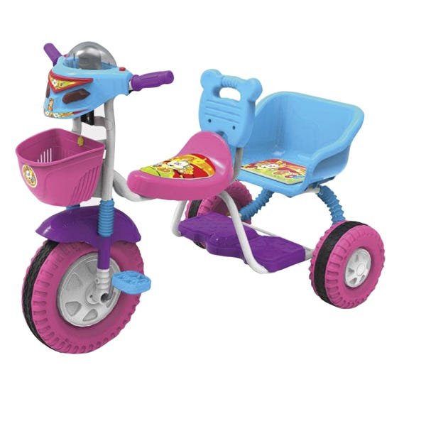 Triciclo Girl Turma Da Aventura Unitoys - Rede Freitas