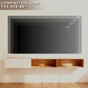 Ver imagem 7 de Rack Suspenso Tower 184cm Parta TV até 60 Polegadas Byhouse