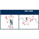 Ver imagem 2 de Serra Circular de Widea 350 x 30 x 28Z E/D AV - Esp. 2.2-3.0mm - LP70M-002 Freud