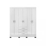 Guarda-Roupa Casal 6 Portas 3 Gavetas Barcelona Colibri - 3