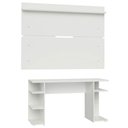 Ver imagem 4 de Mesa Para Computador Gamer e Painel Tv Branco