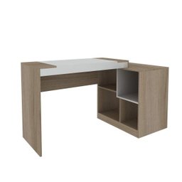 Escrivaninha Multifuncional 2 em 1 com 4 Nichos Ho-2904 Home Office Hecol Móveis - 2