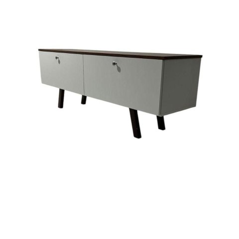Rack em Mdf com Duas Portas Jeri/pau Ferro
