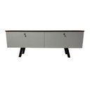 Ver imagem 4 de Rack em Mdf com Duas Portas Jeri/pau Ferro