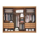Ver imagem 4 de Guarda Roupa Casal 6 Portas 6 Gav Mirage - Arbo Design