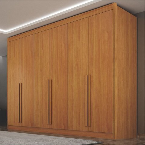 Guarda Roupa Casal 6 Portas 6 Gav Mirage - Arbo Design