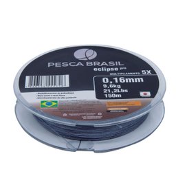 Linha para pescar Pesca Brasil multifilamento com 5 fios trançados, super macia e precisa Eclipse - 3