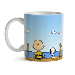 Caneca Snoopy 02 Cerâmica 320Ml