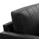 Ver mais imagens de Sofá 3 Lugares para Sala Living Industrial 220cm Evo L06 Couro Preto - Lyam Decor