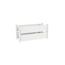 Ver imagem 1 de Módulo de Quarto Casal Kit 2 Gavetas N528 38x76x42cm Adapt Branco - Kappesberg