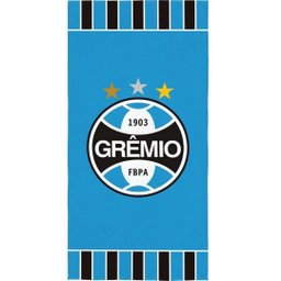 Toalha De Banho Lepper Aveludada Times De Futebol Licenciado - Grêmio - 1 Toalha De Banho Lepper Aveludada Times De Futebol Licenciado - Grêmio - 1