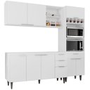 Ver imagem 2 de Armário de Cozinha Cp02 para Pia 150cm Pérola Z34 Branco - Mpozenato