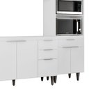 Ver imagem 6 de Armário de Cozinha Cp02 para Pia 150cm Pérola Z34 Branco - Mpozenato