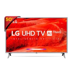 TV LED 50 Polegadas Smart 4K Lg 50Um7500 - Wi-Fi, Smart Webos 4.5, Inteligência Artificial, Hdr, Hdmi E - 5