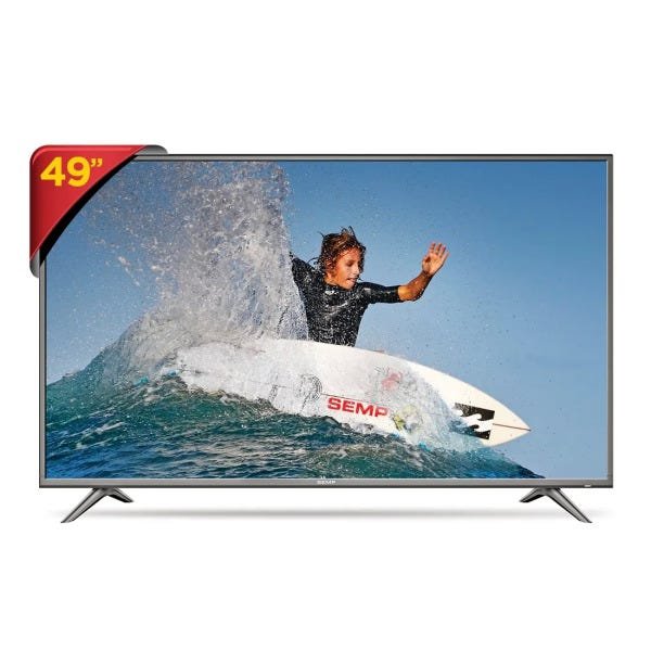 Smart TV LED 49 Polegadas 4K Semp 49Sk6200 - Tecnologia Ginga, Wi-Fi, Netflix, Hdmi e USB Unica - 1