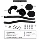 Ver imagem 3 de Clip Guidão Apoio Mtb Speed Triathlon Ciclismo Aero Bar