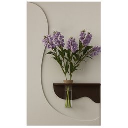Quadro Decorativo Iluminação Led Lotus Decor Q4 Sala Hall Quarto - 3