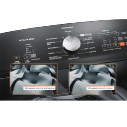 Máquina de Lavar Brastemp 12Kg titânio Água Quente com Ciclo Tira Manchas Pro e Ciclo Antibolinha - - 13 Máquina de Lavar Brastemp 12Kg titânio Água Quente com Ciclo Tira Manchas Pro e Ciclo Antibolinha - - 13