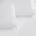 Ver imagem 2 de Jogo de Lençol Queen Isa Micropercal 300 Fios 4 Peças - Branco