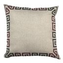 Ver imagem 2 de Capa de Almofada Linho Estampada Rose Floral 45x45cm - Abstrato