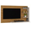 Ver imagem 2 de Painel Bancada Suspensa para Tv 42 Polegadas Julia Naturale Off White Madetec
