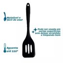 Ver imagem 2 de Espátula de Silicone Chef Furada Sortida 29,5cm - D0526 - Dolce Home Espatula de Silicone Furada Che