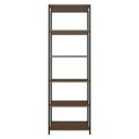 Ver mais imagens de Estante Armário Multiuso para Escritório 59cm 5 Prateleiras Rustic/Preto Madesa