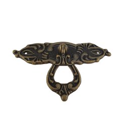 Puxador Colonial Ouro Velho Cristaleira Porta Gaveta 12 Uni - 3