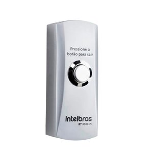 Botoeira Acionador Abert Inox Sobrep Caixa Bt 3000 Intelbras