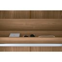 Ver imagem 4 de Quarto Completo Modu +Cômoda QC352 Jatoba/Areia - Santos Andirá