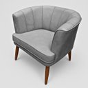 Ver imagem 6 de Kit 2 Poltronas para Recepção Sala de Espera Estrutura Reforçada Tecido Veludo Premium