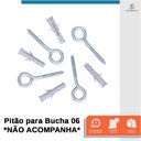 Ver imagem 3 de Pitão Parafuso Gancho para Bucha 10mm