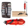 Kit Micro Mini Retifica Esmerilhadeira Einhell Completa com 189 Acessorios - 1