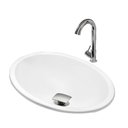 Ver imagem 1 de Cuba Pia Banheiro Sophia Torneira DL04 Valvula Inox Click Branco
