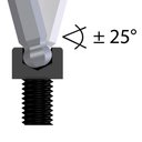 Ver imagem 2 de Chave Allen Hexagonal Abaulada Longa Tipo L 5/32" - Gedore 012925
