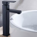 Ver imagem 6 de Torneira Monocomando Misturador 29cm Lorben Banheiro Quadrada Alta Preto Fosco