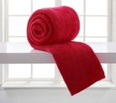Ver imagem 1 de Manta Solteiro Microfibra Home Design Vermelho Iii - Corttex