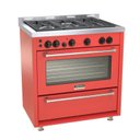 Ver imagem 7 de Fogao 5 Bocas Venax Temis Vermelho Gas Glp 127 V