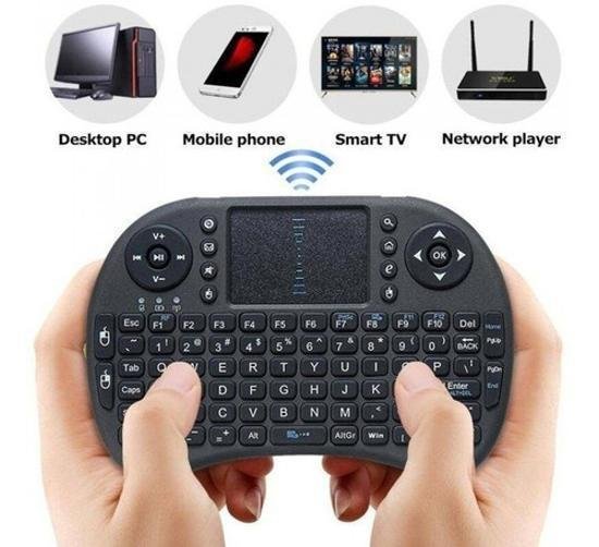 Mini Teclado Touchpad Wireless Usb Smart Tv Netflix - 3