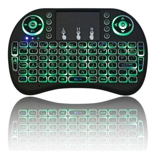 Mini Teclado Touchpad Wireless Usb Smart Tv Netflix - 2