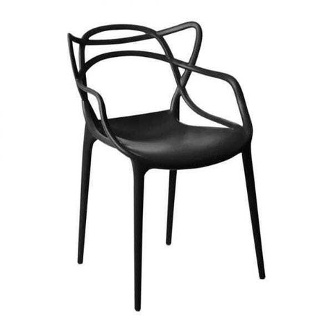 Cadeira Allegra Sala de Jantar - Preto