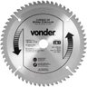 Lamina para Serra Circular Vídea Disco de Corte 185mm Vonder Serra Bancada para Corte Alumínio Ferro - 1
