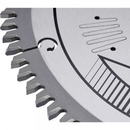 Lamina para Serra Circular Vídea Disco de Corte 185mm Vonder Serra Bancada para Corte Alumínio Ferro - 2