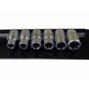 Ver imagem 2 de Jogo De Soquetes Torx Fêmea 1/2 Aço Cr-V 6 Peças E10 A E20 6tb Eda