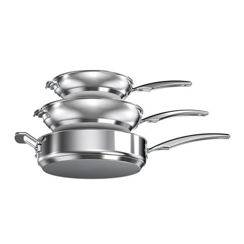 Cuisinart Conjunto de Panelas Smartnest 11 Peças Inox