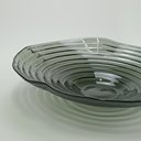 Ver imagem 7 de Centro de Mesa Decorativo de Vidro Fumê 8x34x34cm Sala Jantar Decoração Aparador