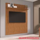 Ver imagem 6 de Painel de Madeira Mdp com Prateleira Tv 60 Polegadas 220 Cm