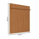 Ver imagem 4 de Painel de Madeira Mdp com Prateleira Tv 60 Polegadas 220 Cm