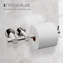 Ver mais imagens de Kit Acessórios Para Banheiros 4 Peças Inox - Kromus Kitrd4